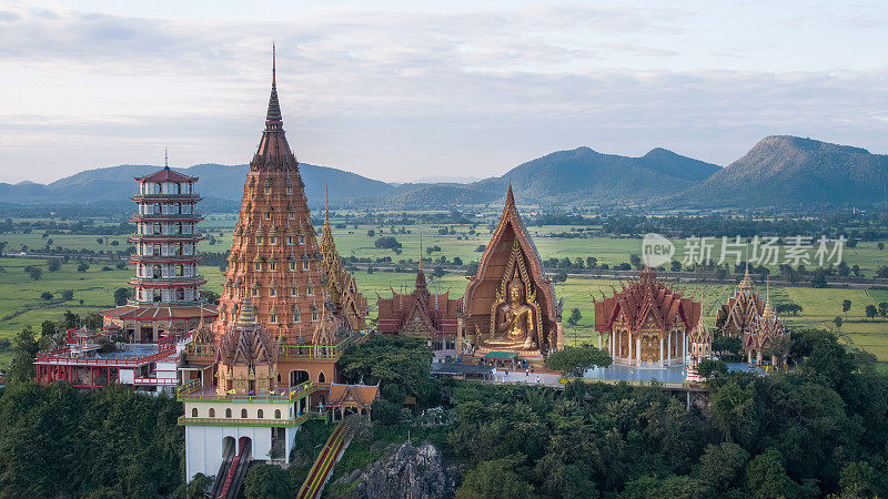 Wat Tham Sua是泰国北碧府的一座公共寺庙